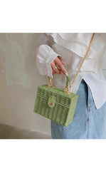 Boxi 201 Baguette Chain Hand Bag