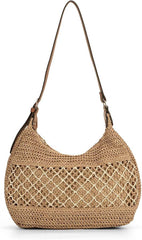 Boho Chic Woven Shoulder Bella Bag
