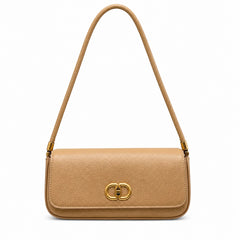 Florida bub Shoulder Bag with Gold-Tone Clasp