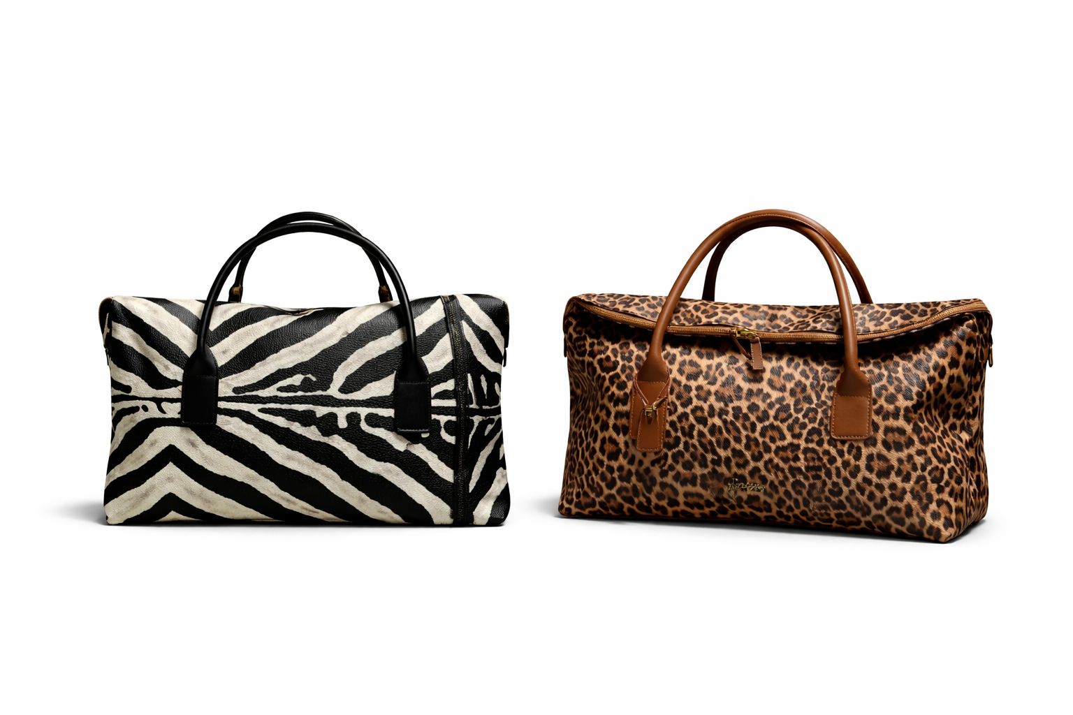 Premium Leopard Print Eye Catching Design Duffle Bag