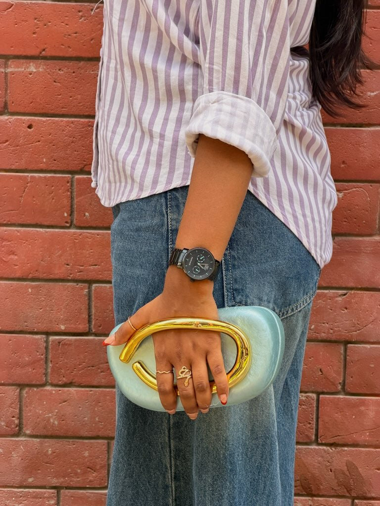 Mini Wesst Gold Clutch