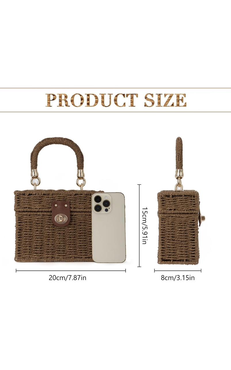 Boxi 201 Baguette Chain Hand Bag