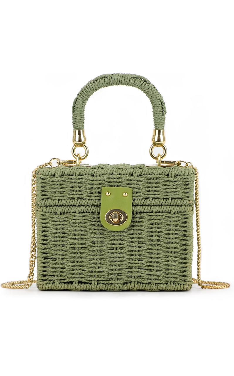 Boxi 201 Baguette Chain Hand Bag