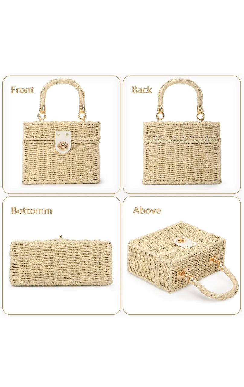 Boxi 201 Baguette Chain Hand Bag