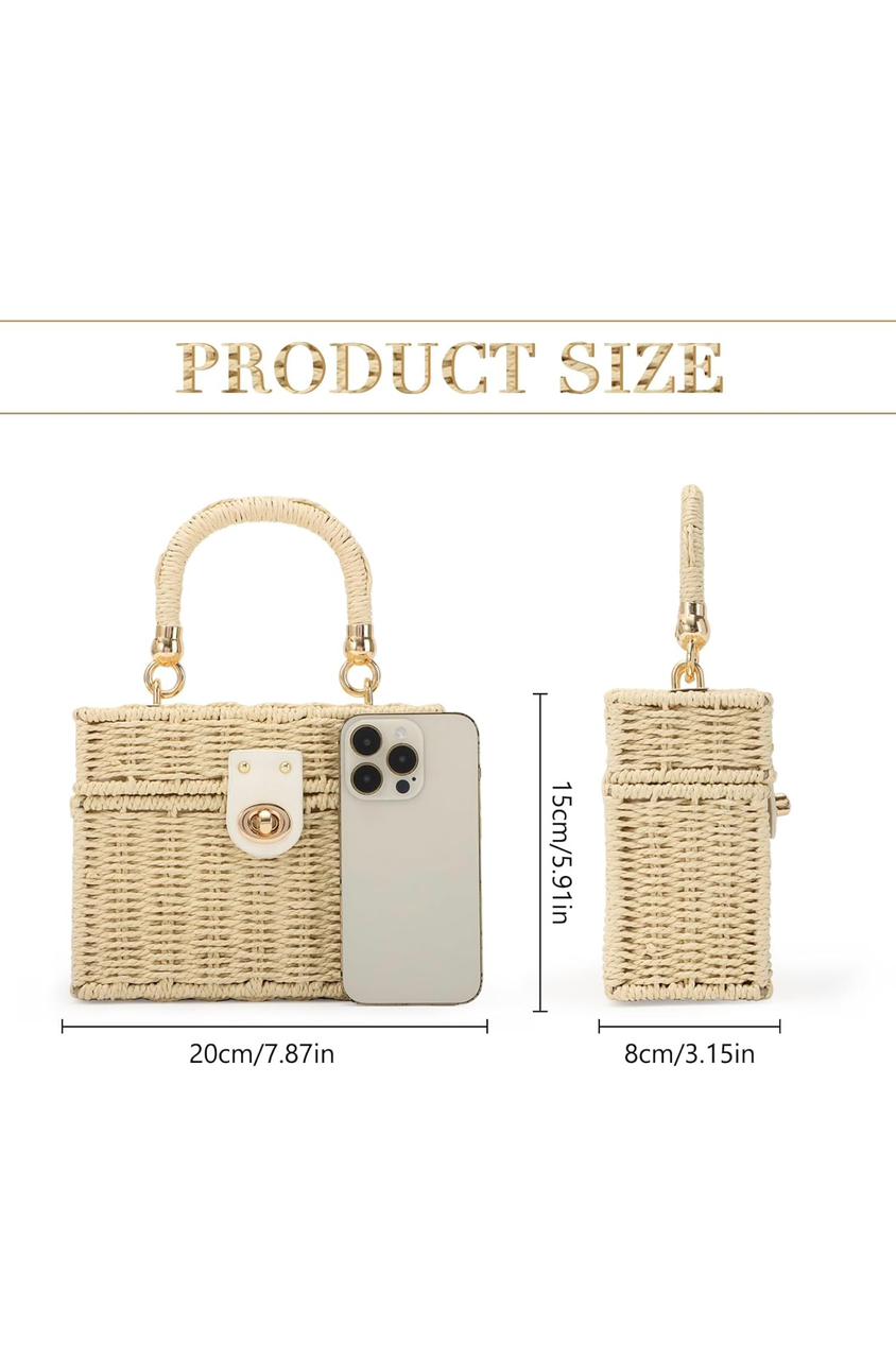 Boxi 201 Baguette Chain Hand Bag