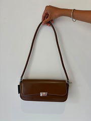 Arrow Solid Shoulder Bag