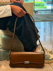 Arrow Solid Shoulder Bag