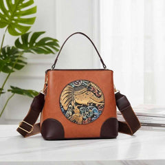 Vintage Style Bucket Hand Bag