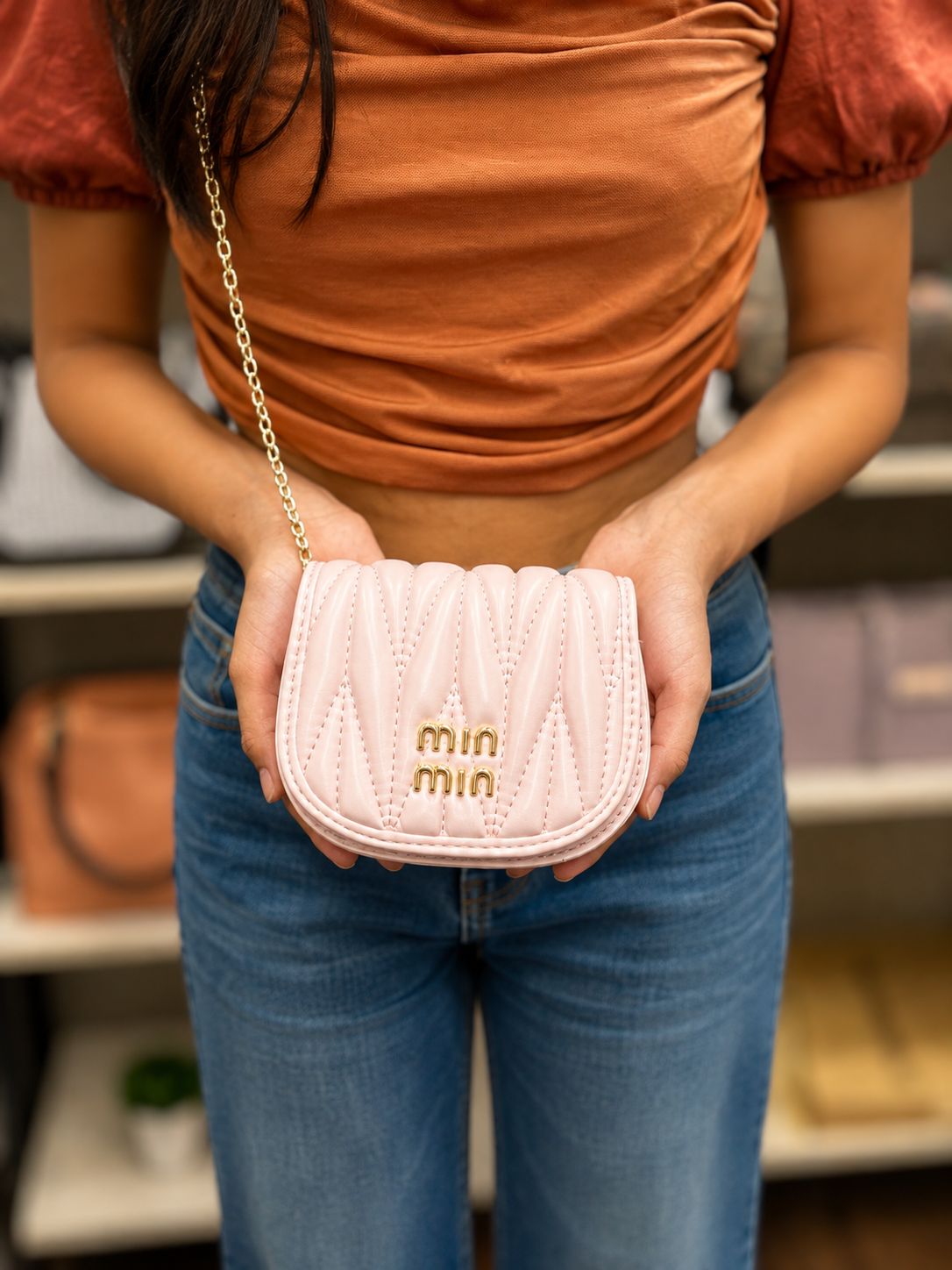 Quilted Mini Crossbody Sling