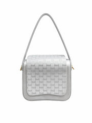 Elegant Mini Top Handle Flap closure Hand Bag