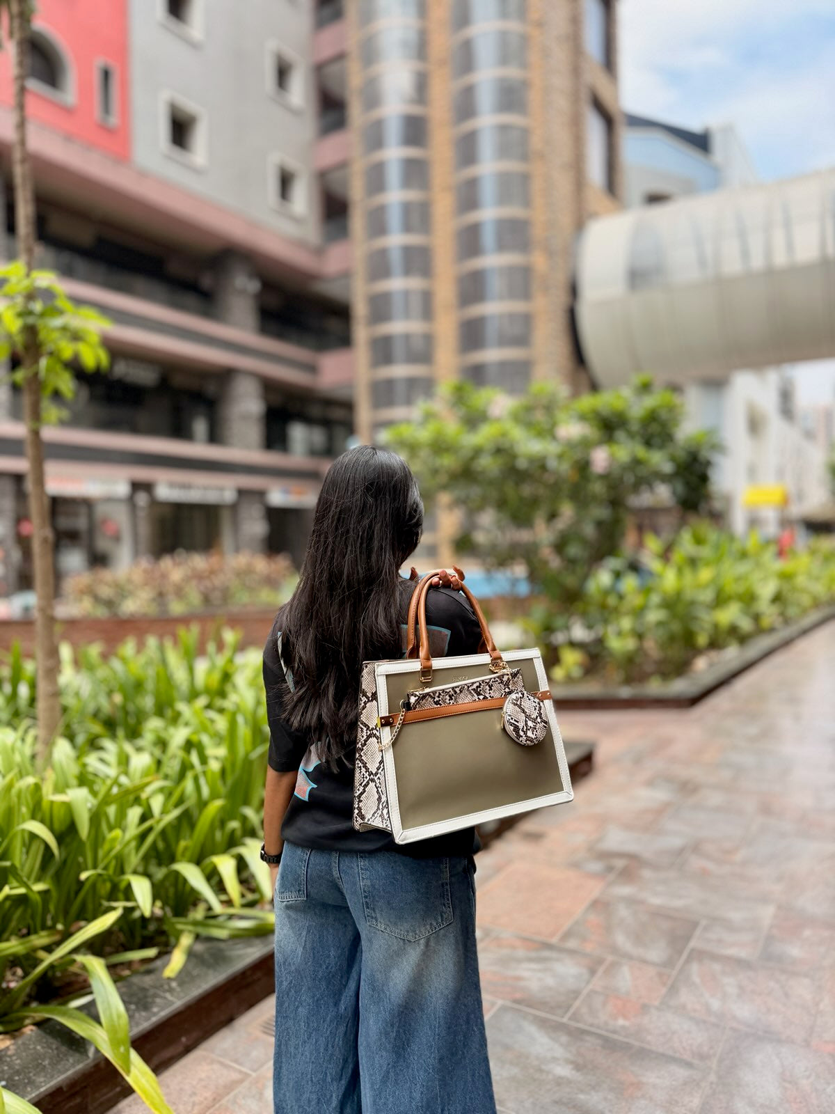 Sneaky Pouch Tote Bag