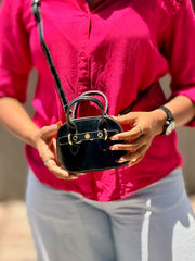 Lockup Black Mini Bag