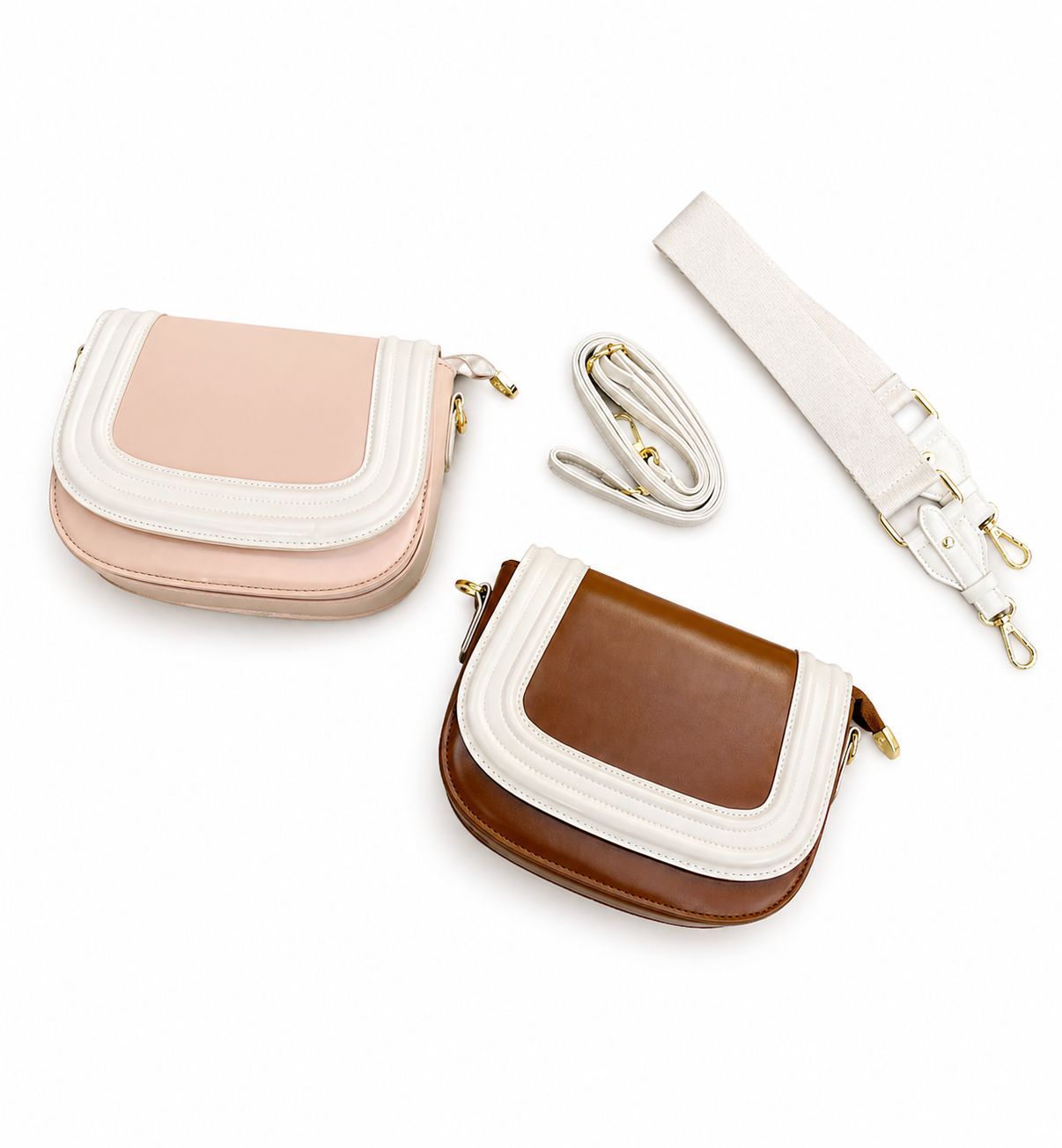 Florida multi tone cross body bag