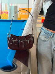Loren stud hobo bag