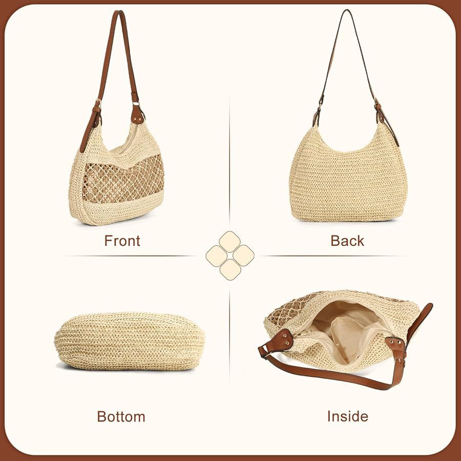 Boho Chic Woven Shoulder Bella Bag