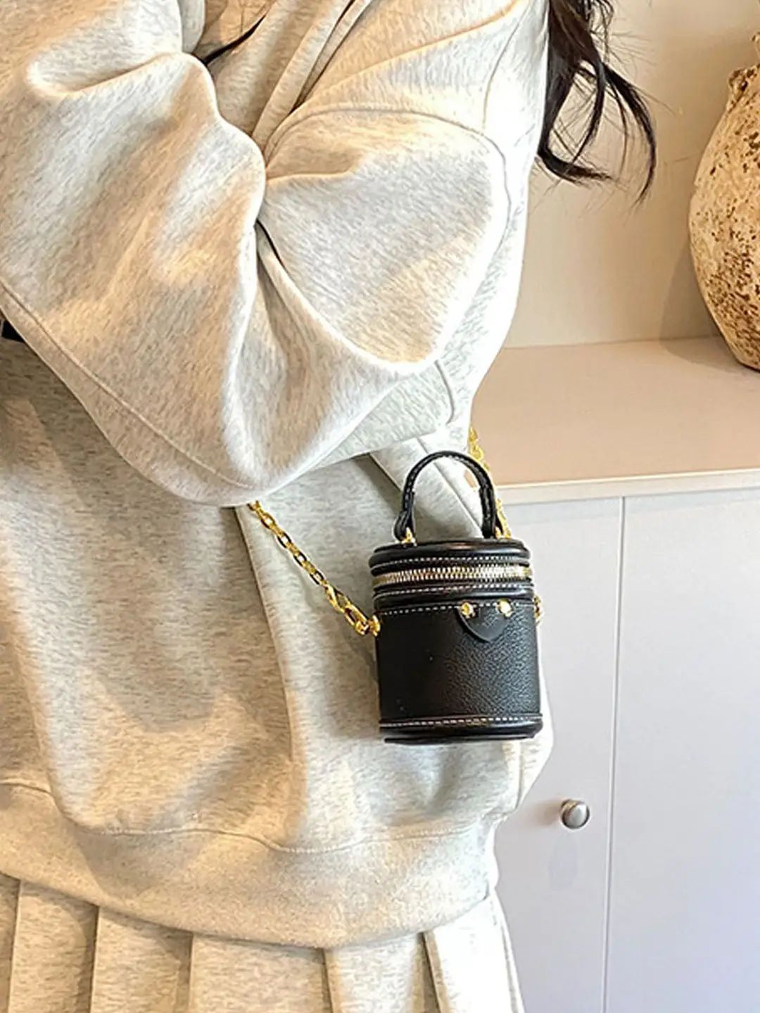 Mini Cylinder Bella Sling Bag