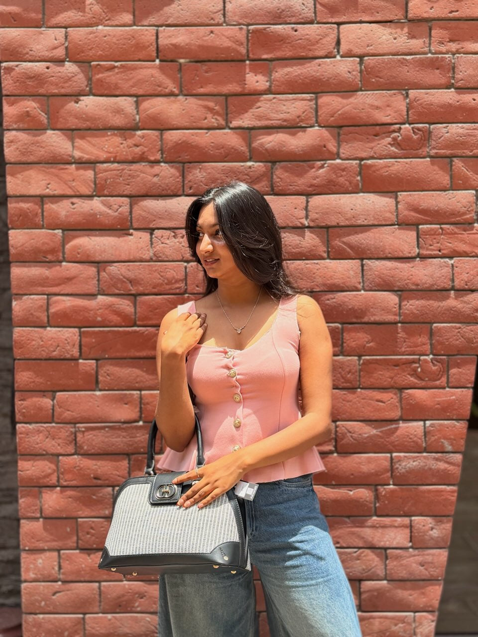 Textured Milano Tote Bag