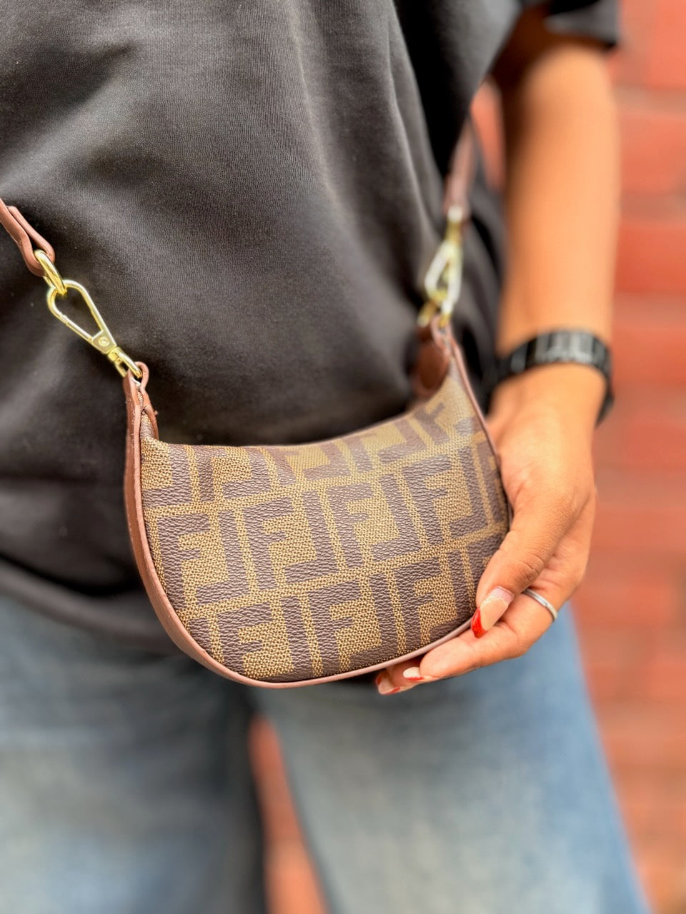 Trendy Monogram Mini Bag