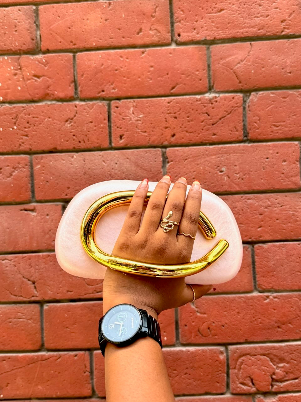 Mini Wesst Gold Clutch
