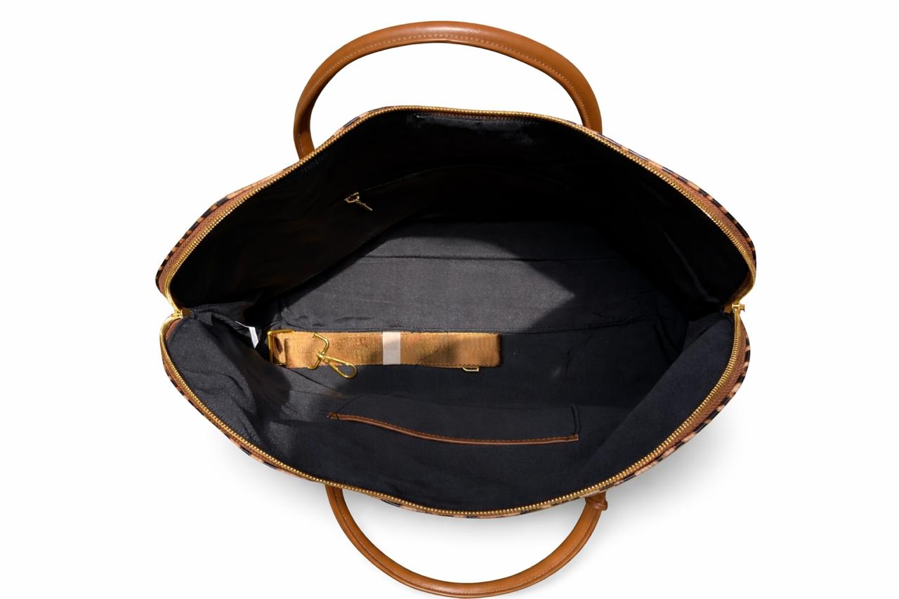 Premium Leopard Print Eye Catching Design duffle bag