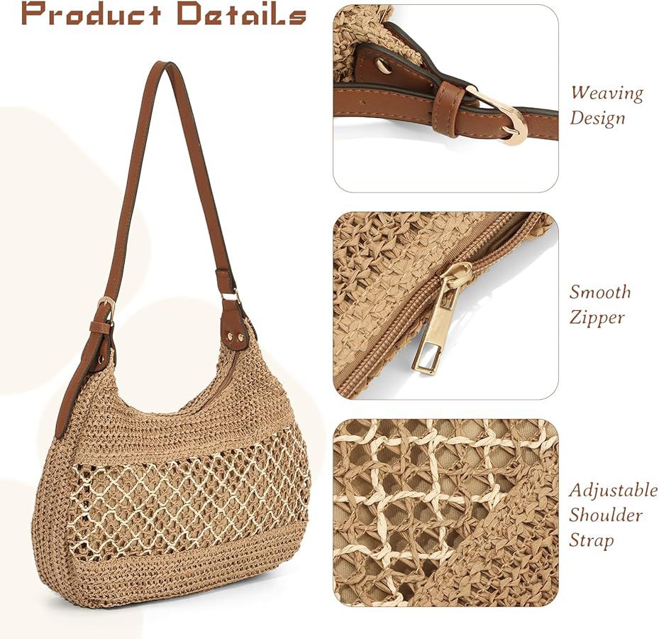 Boho Chic Woven Shoulder Bella Bag