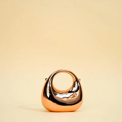 Luxury Metallic Mini Clutch Bag Statement Party Essential