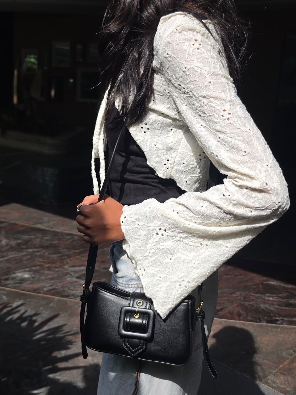 Mirai Solid Cross Body Sling