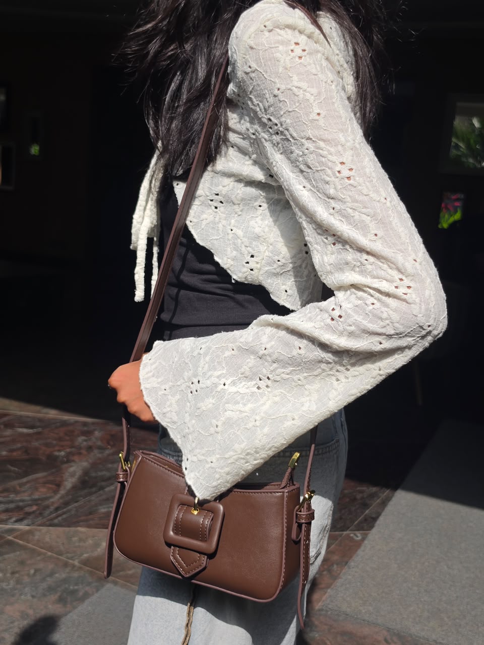 Mirai Solid Cross Body Sling